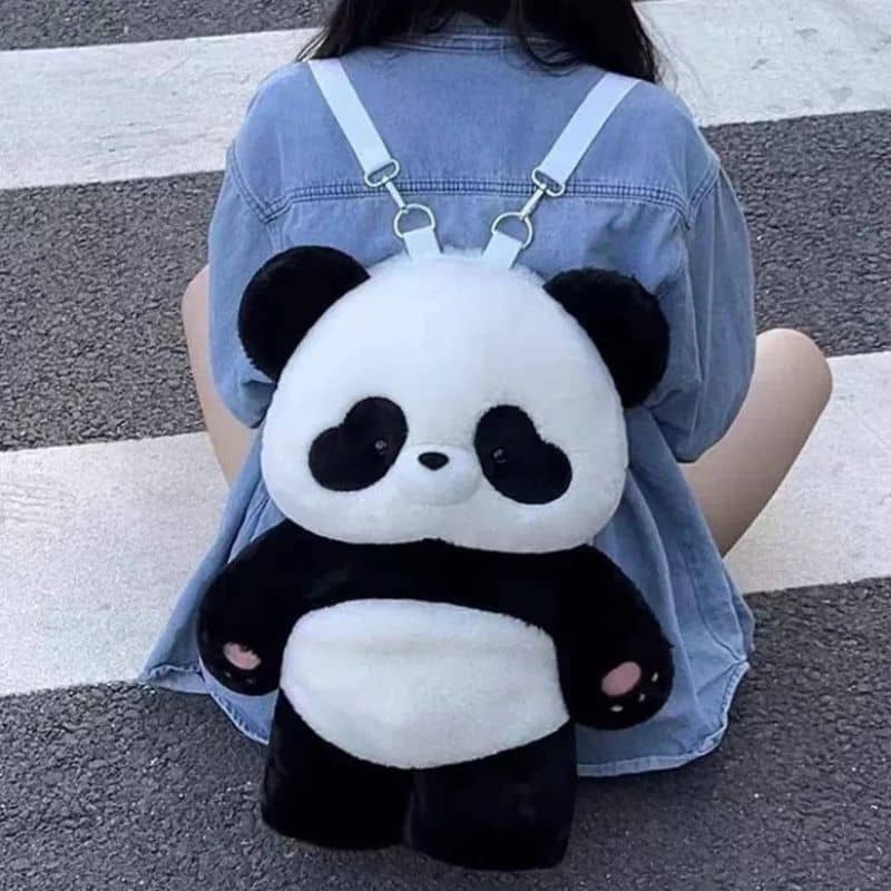 Panda Plush Backpack
