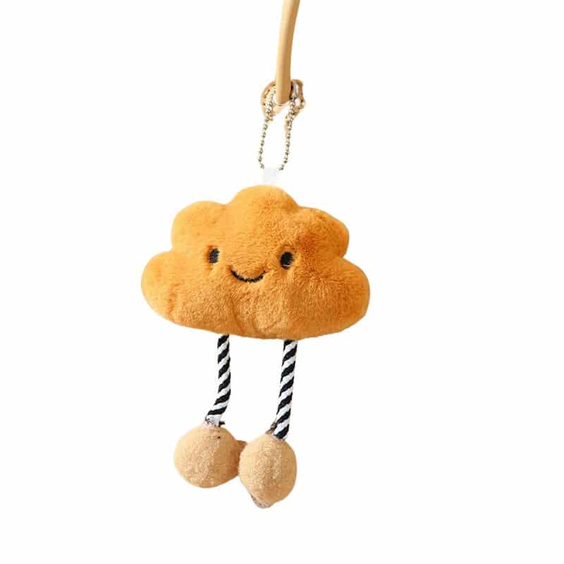 Cloud Plush Keychain