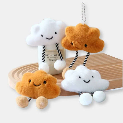 Cloud Plush Keychain