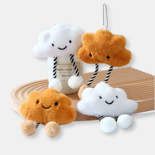 Cloud Plush Keychain