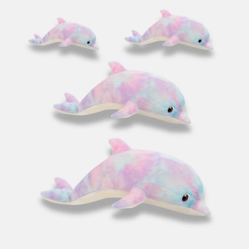 Rainbow Dolphin Stuffed Animal