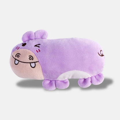 Hippo Stuffed Animal - Purple