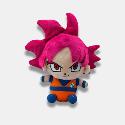 Dragon Ball Goku Super Saiyan God Plush Toy