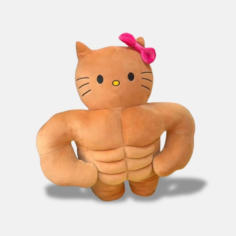 Hello Kitty Plush Toy - Muscular