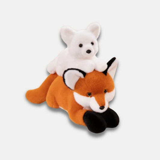 Fox Stuffed Animal - Lying Down