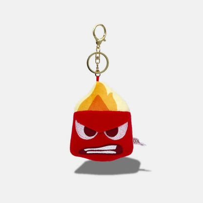Inside Out Anger Plush Keychain