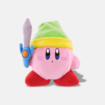 Kirby Plush Toy with Sword