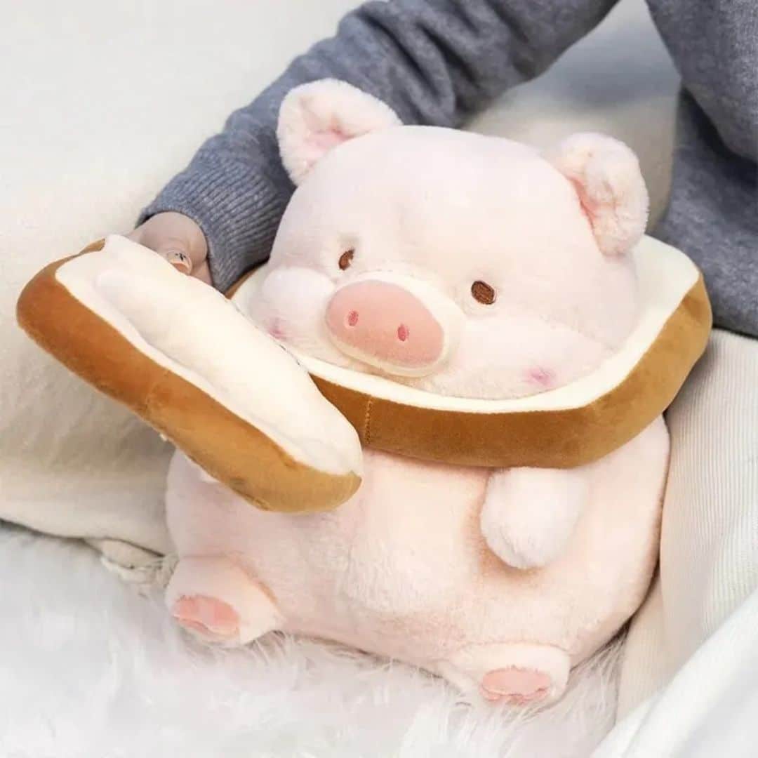 Pink Pig Plush Toy - Pastel Colors