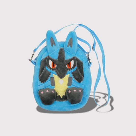 Pokémon Lucario Plush Crossbody Bag
