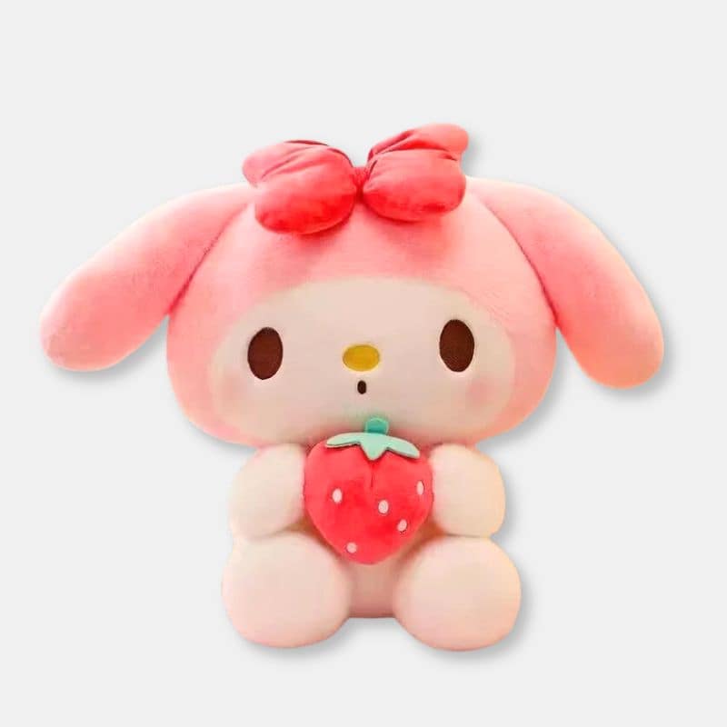 My Melody Plush Toy with Strawberry