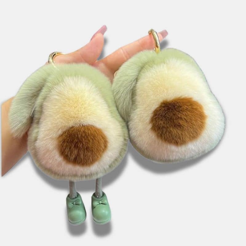 Avocado Plush Keychain