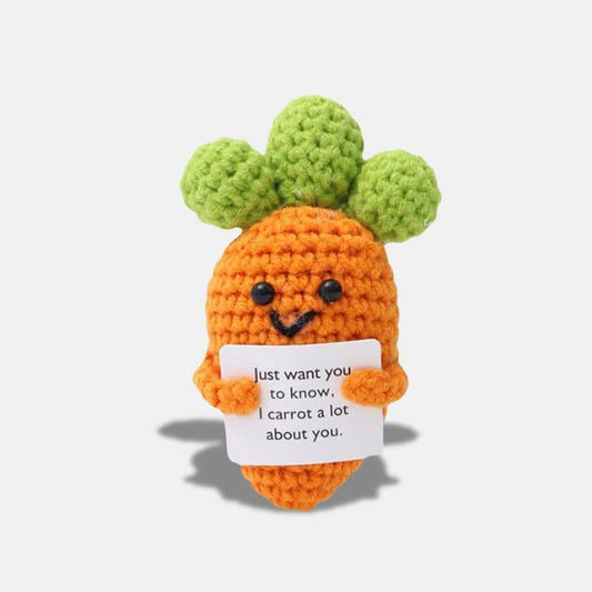 Crochet Carrot Plush Toy