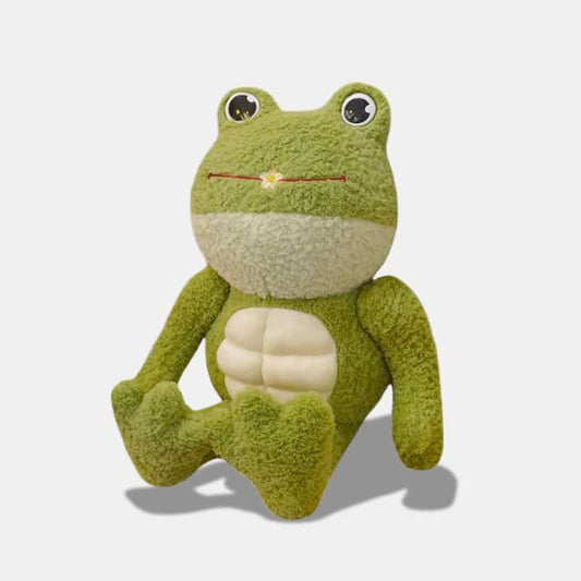 Frog Stuffed Animal - Muscular
