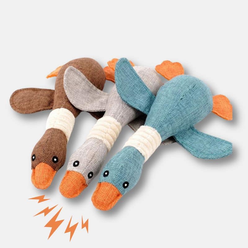Duck Stuffed Animal - Lying Down
