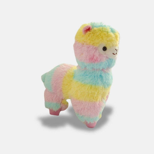 Rainbow Alpaca Stuffed Animal