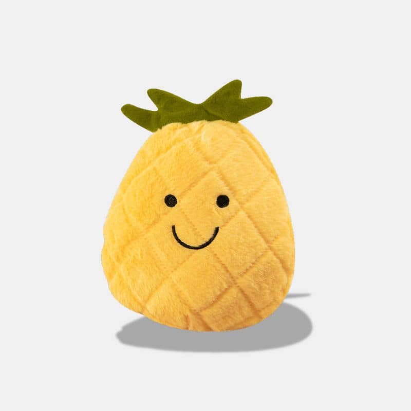 Smiling Pineapple Plush Toy