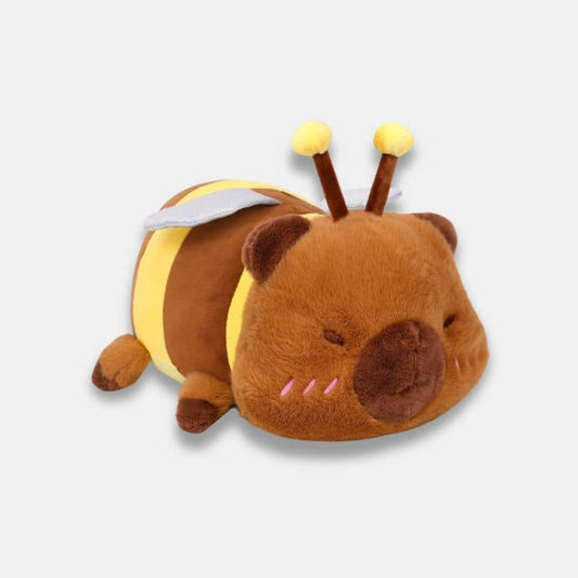 Capybara Stuffed Animal in a Bee Costume
