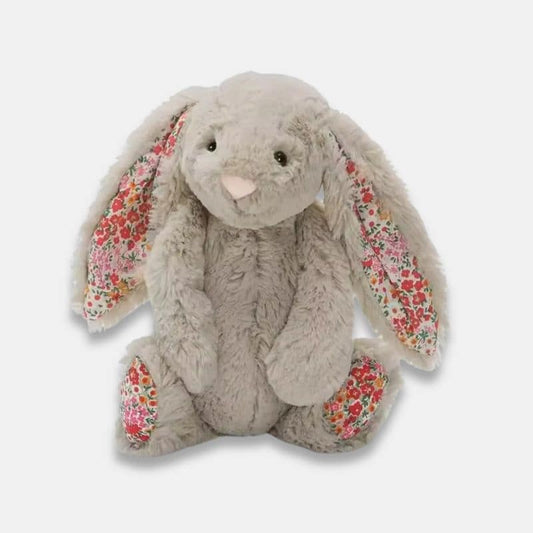 Bunny Stuffed Animal - Patterned