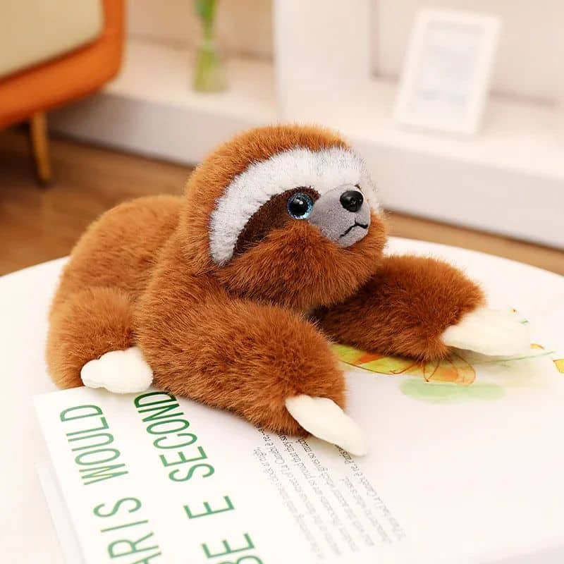 Sloth Stuffed Animal - Lying Down