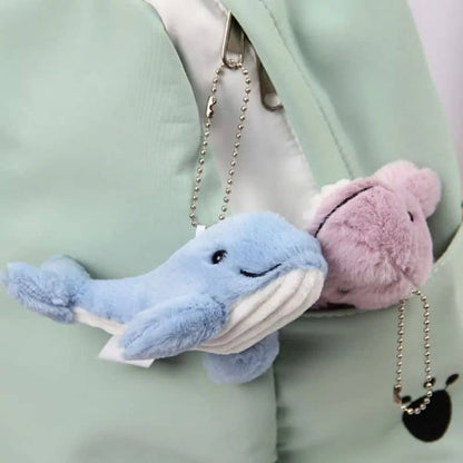 Whale Plush Keychain