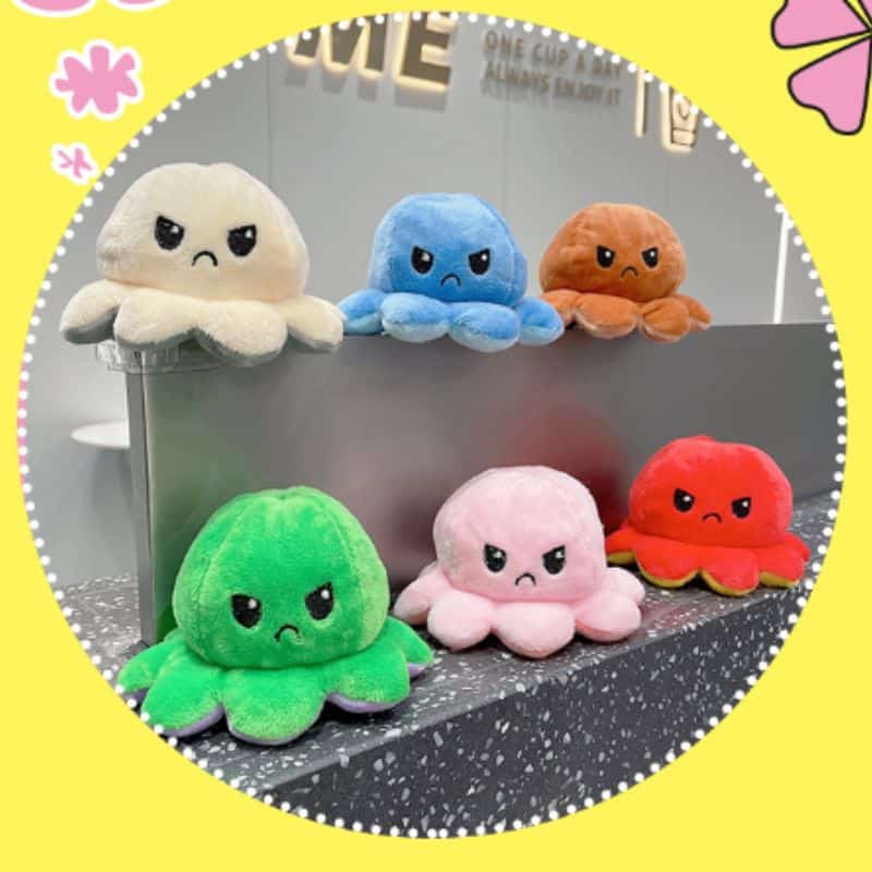 Octopus Plush Keychain