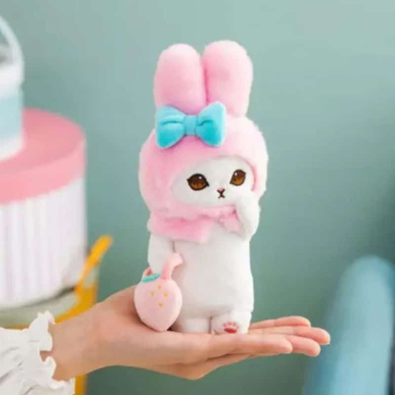 Cat Stuffed Animal in a My Melody Costume