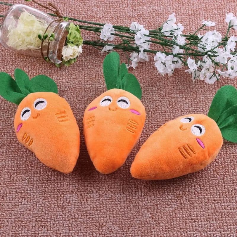 Carrot Plush Toy - Smiling