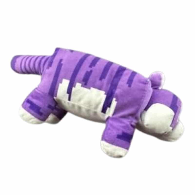 Minecraft Tiger Plush Toy - Purple