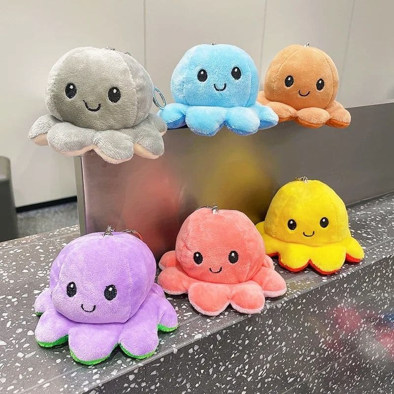 Octopus Plush Keychain