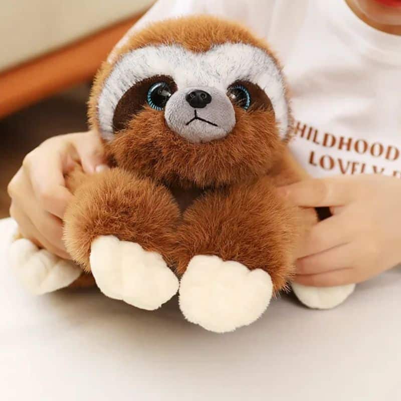 Sloth Stuffed Animal - Lying Down