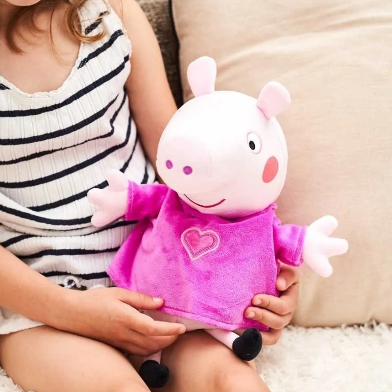 Peppa Pig Plush Toy in Pajamas