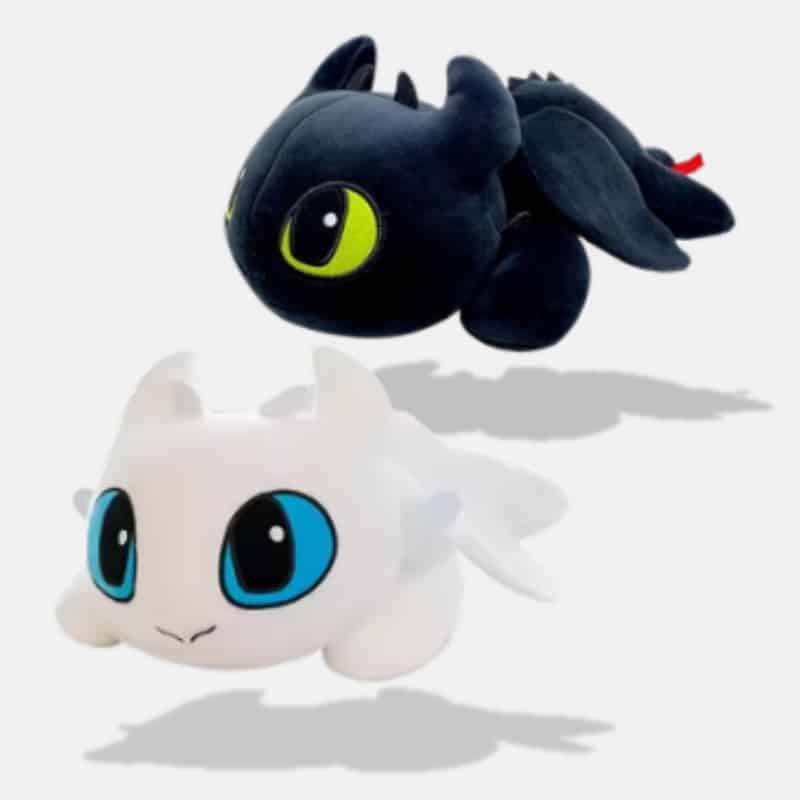 Light Fury Dragon Plush Toy