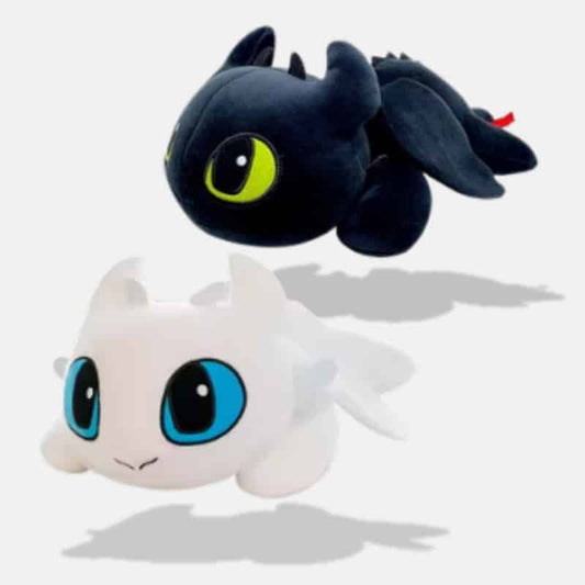 Light Fury Dragon Plush Toy