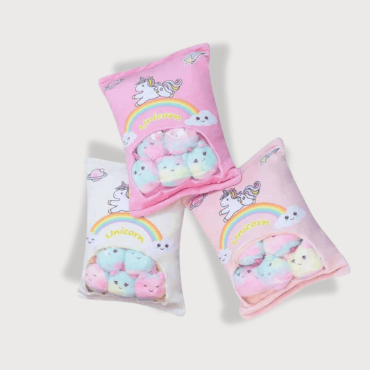 Unicorn Plush Toys - 5-Pack