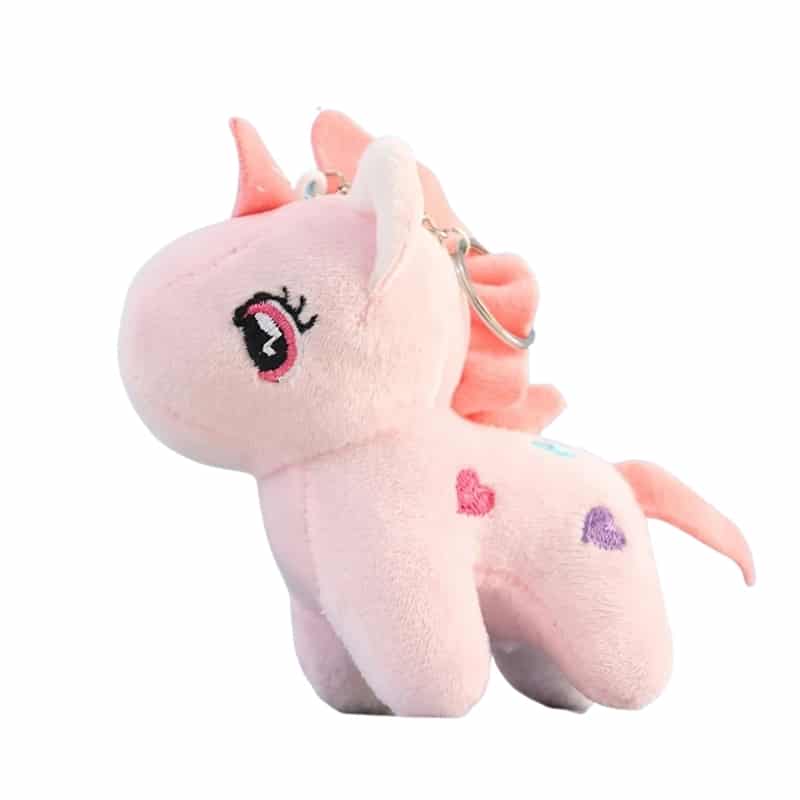 Unicorn Plush Keychain