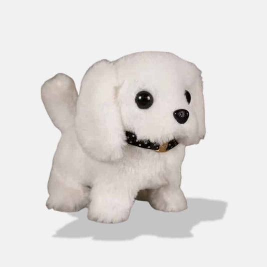 Dog Stuffed Animal - White