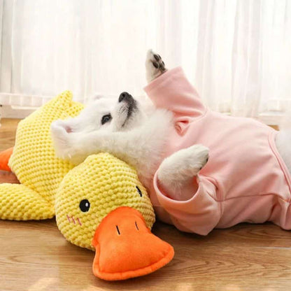 Duck Plush Dog Toy