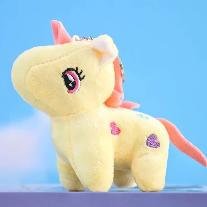 Unicorn Plush Keychain