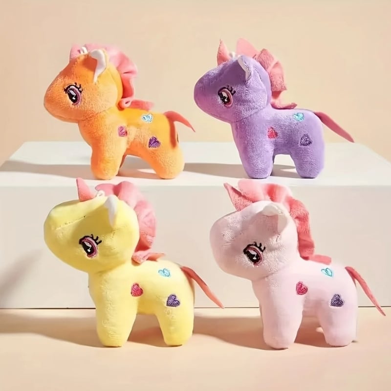Unicorn Plush Keychain
