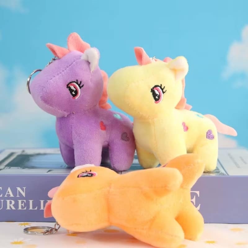 Unicorn Plush Keychain