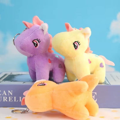 Unicorn Plush Keychain