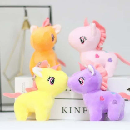 Unicorn Plush Keychain