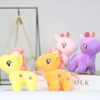 Unicorn Plush Keychain