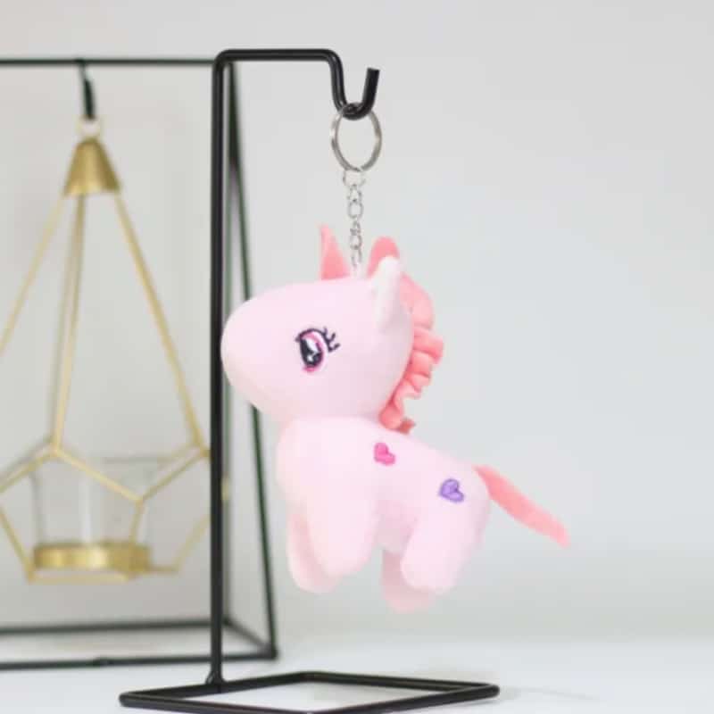 Unicorn Plush Keychain