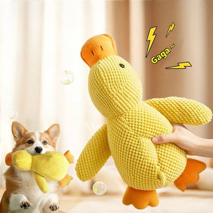 Duck Plush Dog Toy