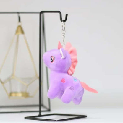 Unicorn Plush Keychain
