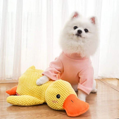 Duck Plush Dog Toy