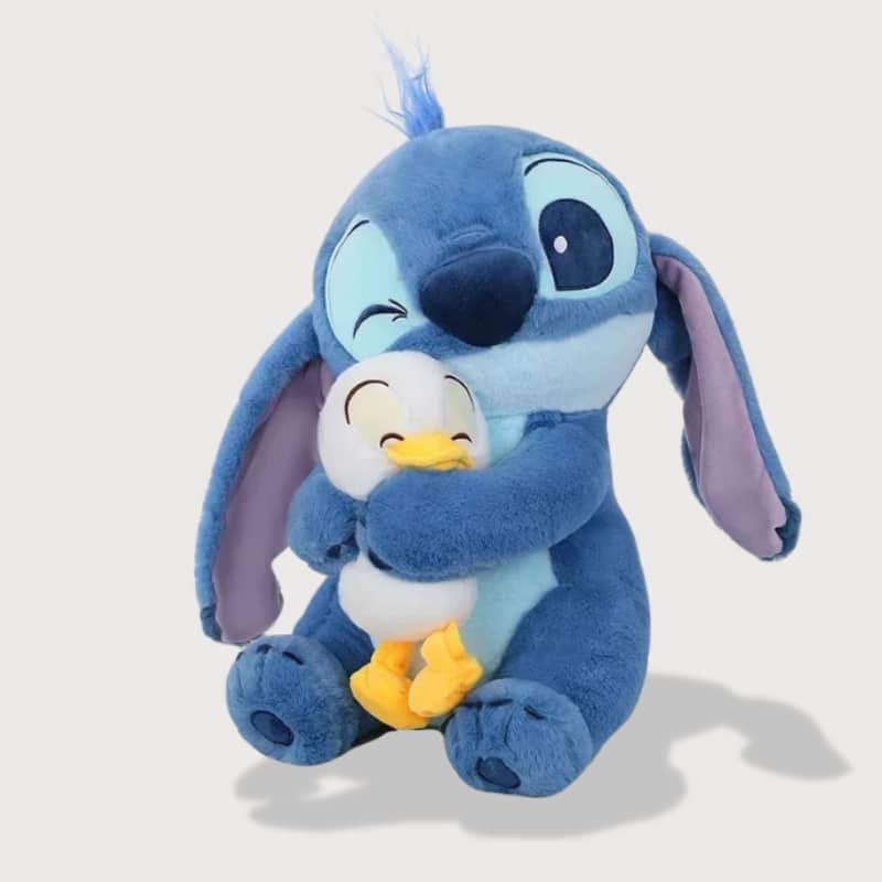 Stitch Plush Toy with Duckling