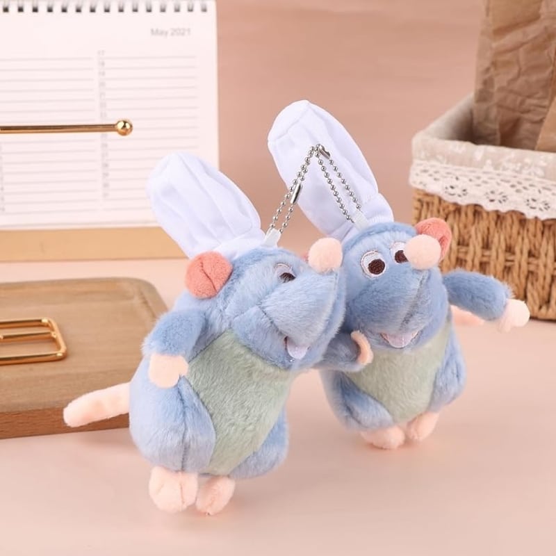 Ratatouille Plush Keychain