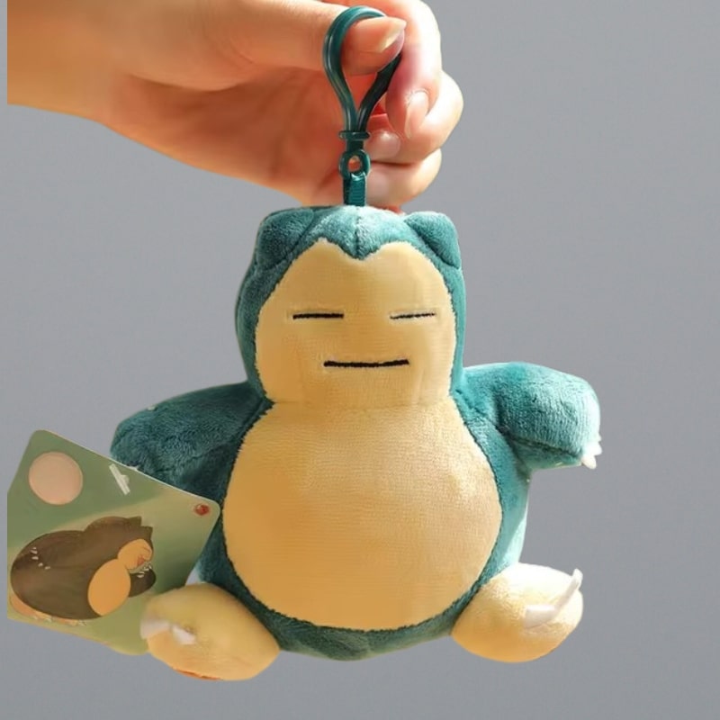Snorlax Plush Keychain
